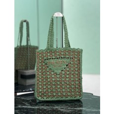 라피아 자수 로고 토트백 001-222252