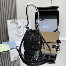 프라다 라피아 버킷백 001-222277