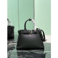 프라다 더블백 수입 소가죽 핸드백 001-222306