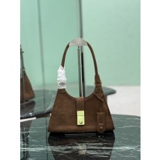 스웨이드 미니 핸드백 숄더백 001-222465