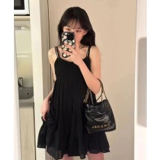 샤넬 블랙 퀼팅 체인 숄더백 001-222518