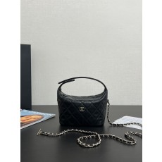블랙 퀼팅 체인 도시락백 001-222603