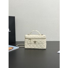 샤넬 옐로우골드 버클 리치 스킨 박스백 001-222609