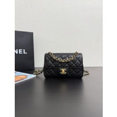샤넬 소가죽 더블 체인 미디엄 백 001-222638