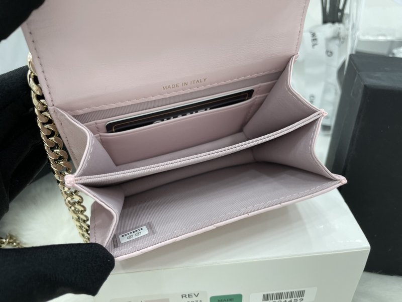 샤넬 에나멜 버클 빈티지 체인백 001-222659