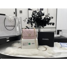 샤넬 에나멜 버클 빈티지 체인백 001-222659