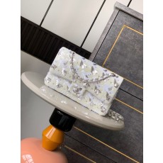 천조각 스팽글 더블 플랩 백 001-222774