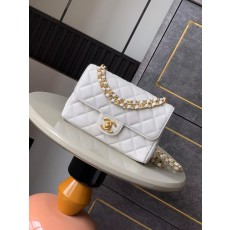 샤넬 더블 체인 스퀘어 플랩백 001-222801