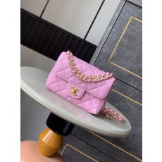 샤넬 더블체인 스퀘어 플랩백 001-222805