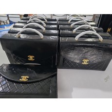 샤넬 빈티지 오일드 양가죽 서류가방 001-222815
