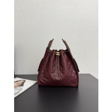 샤넬 HOBO 조절 가능한 체인 버킷백 001-222888