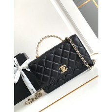 샤넬 24A 라인스톤 WOC 체인백 001-222889