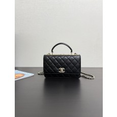 25S 핸들 다이아몬드 체인 숄더백 001-222893