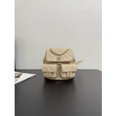 리치 소가죽 다이아몬드 퀼팅 개구리 백팩 001-222928