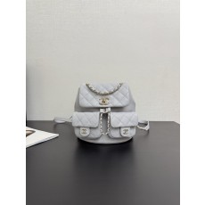 샤넬 개구리 백팩 라이치 소가죽 001-222929