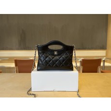샤넬 클래식 퀼팅 오일드 레더 미니 백 001-222938
