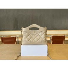 샤넬 24C 31bag 미니 오일드 왁스 가죽 001-222942
