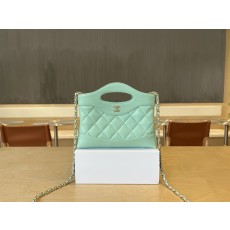 샤넬 24C 31bag 미니 오일드 왁스 가죽 001-222949
