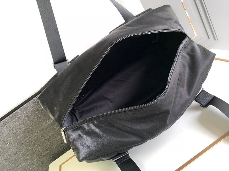 샤넬 블랙 로고 폭탄형 스포츠 짐백 001-222984