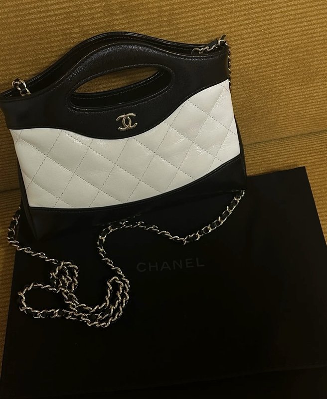 패치워크 팬더 핸드백 001-223116