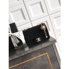 벨벳 크리스탈 볼 CF 체인백 001-223145