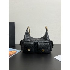 샤넬 HOBO 미디엄 램스킨 체인백 001-223187