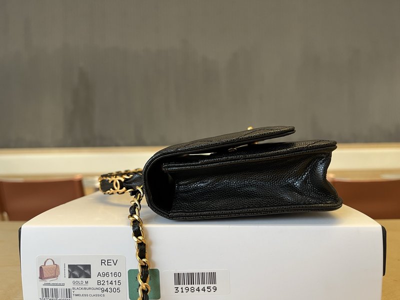 샤넬 더블 C 로고 핸들 WOC 백 001-223269