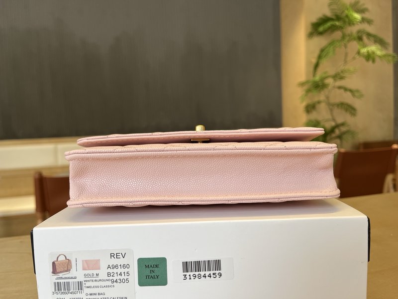 샤넬 더블 C 로고 핸들 WOC 백 001-223273