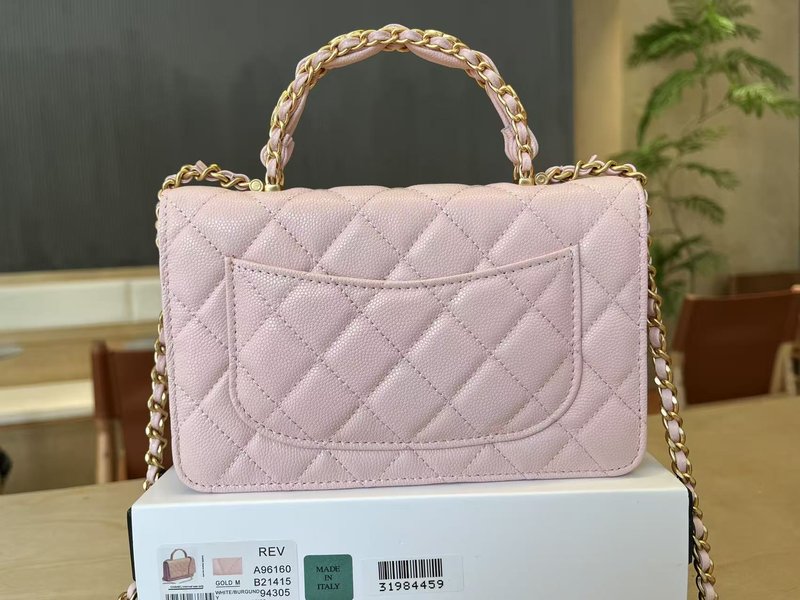 샤넬 더블 C 로고 핸들 WOC 백 001-223273