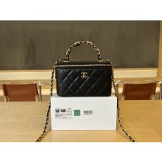 샤넬 더블 C 핸들 메이크업 박스 001-223276