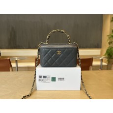 샤넬 더블 C 핸들 메이크업 박스 001-223277