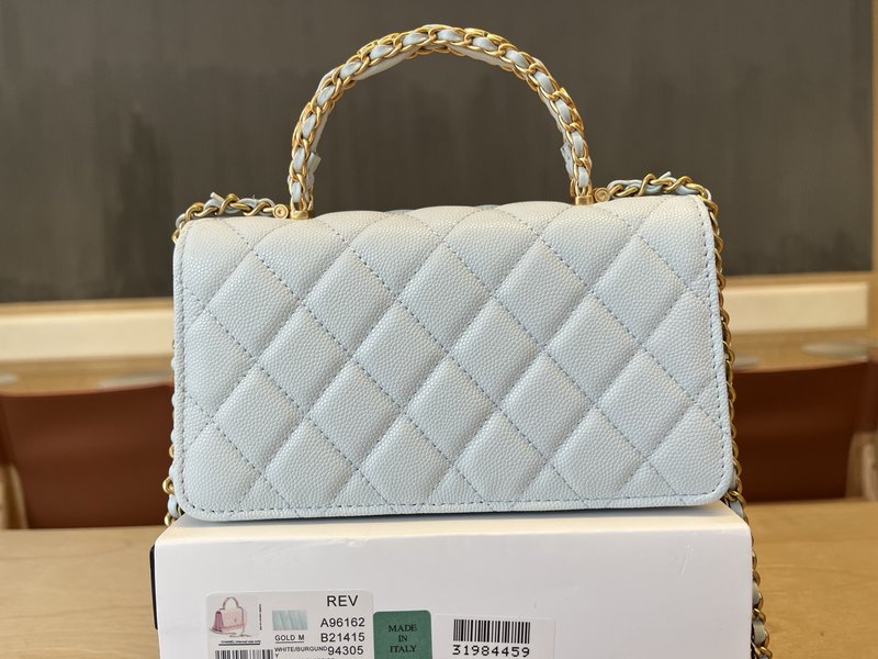 샤넬 더블 C 로고 아코디언 백 001-223294