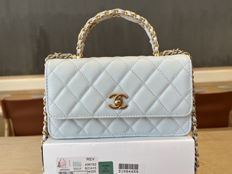 샤넬 더블 C 로고 아코디언 백 001-223294