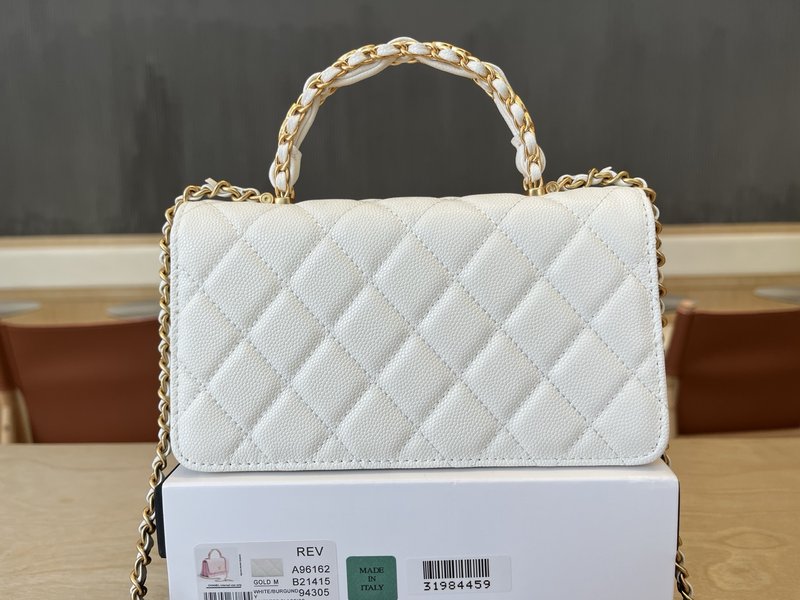 샤넬 더블 C 핸들 아코디언백 001-223295
