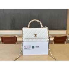 샤넬 더블 C 핸들 아코디언백 001-223295