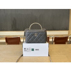 샤넬 라인스톤 핸들 파우치 001-223296