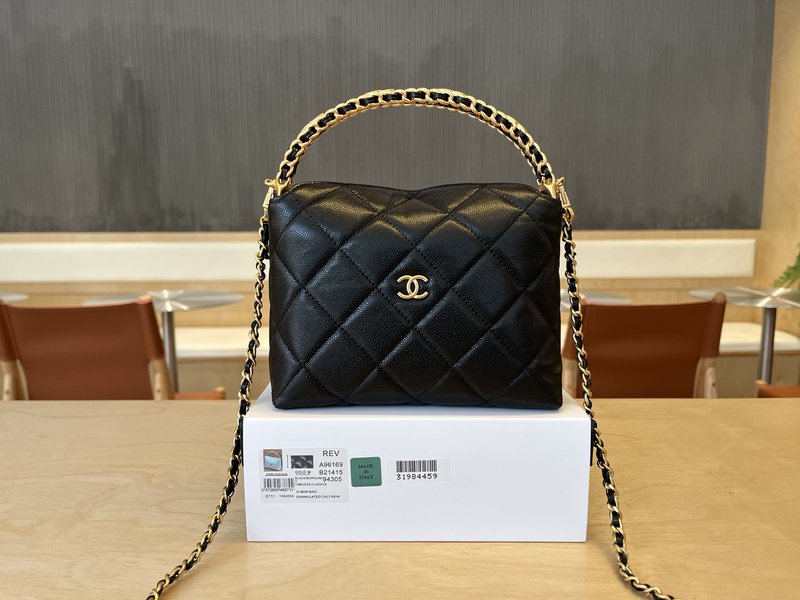 샤넬 더블 C 핸들 체인백 001-223297