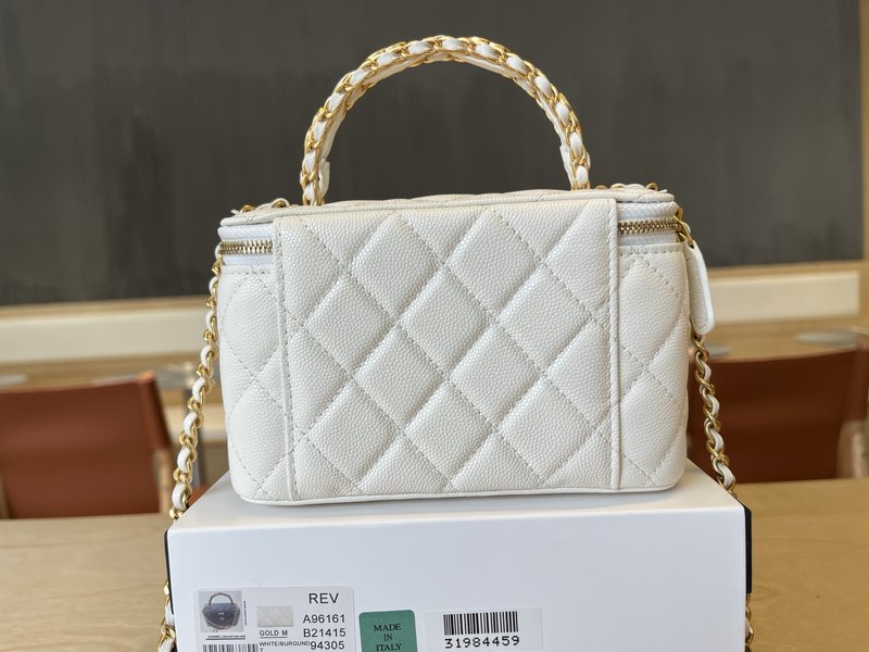 샤넬 더블 C 핸들 메이크업 박스 001-223305