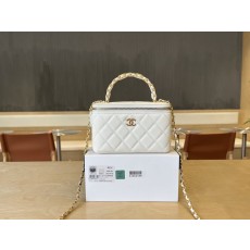 샤넬 더블 C 핸들 메이크업 박스 001-223305