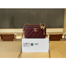 샤넬 더블 C 버클 롱 박스 백 001-223312