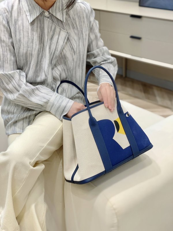 블루 강아지 심플 가든백 001-223323