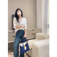 에르메스 블루 토트백 001-223324