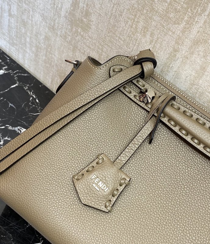 Fendi 업그레이드 그레이그린 보스턴 닙닙백 001-223411