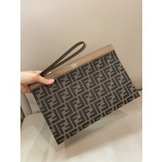 펜디 모노그램 소가죽 클러치백 001-223439