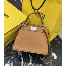 펜디 피카부 페티트 핸드스티치 아코디언 백 001-223484