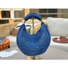 클로에 썸머 바나나 라피아 백 001-223781