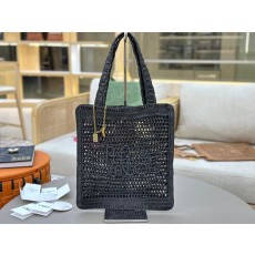 클로에 바나나 장식 핸드메이드 토트백 001-223789