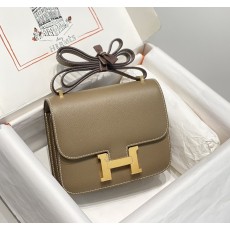 에르메스 콩스탕스 가방 코끼리 회색 골드 버클 미러 포 001-223946