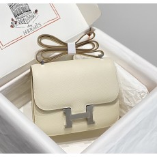에르메스 콩스탕스 밀크화이트 입송 가죽 001-223949