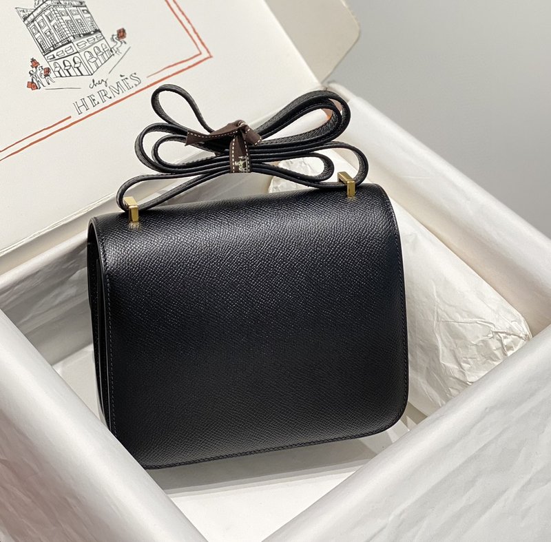 에르메스 콩스탕스 블랙 골드하드웨어 미러형 001-223951